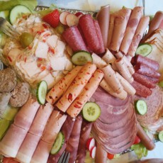 Wurstplatte herzhaft Wurstplatte herzhaft