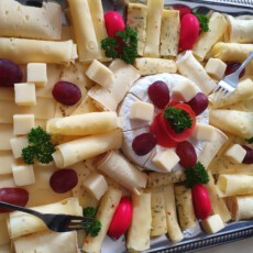 Herzhafte Käseplatte Herzhafte Käseplatte