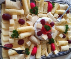 Herzhafte Käseplatte Herzhafte Käseplatte