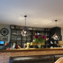 Gemütlicher Gastraum in der Klause Gemütlicher Gastraum in der Klause